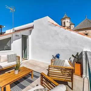 Urban Rose , Superb Private House In Historical Center, With Sunny Rooftop Holiday home Malaga
